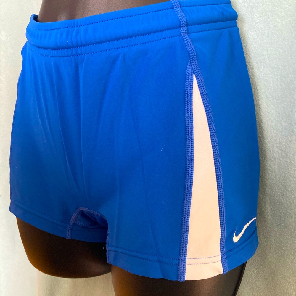 Nike blue running shorts